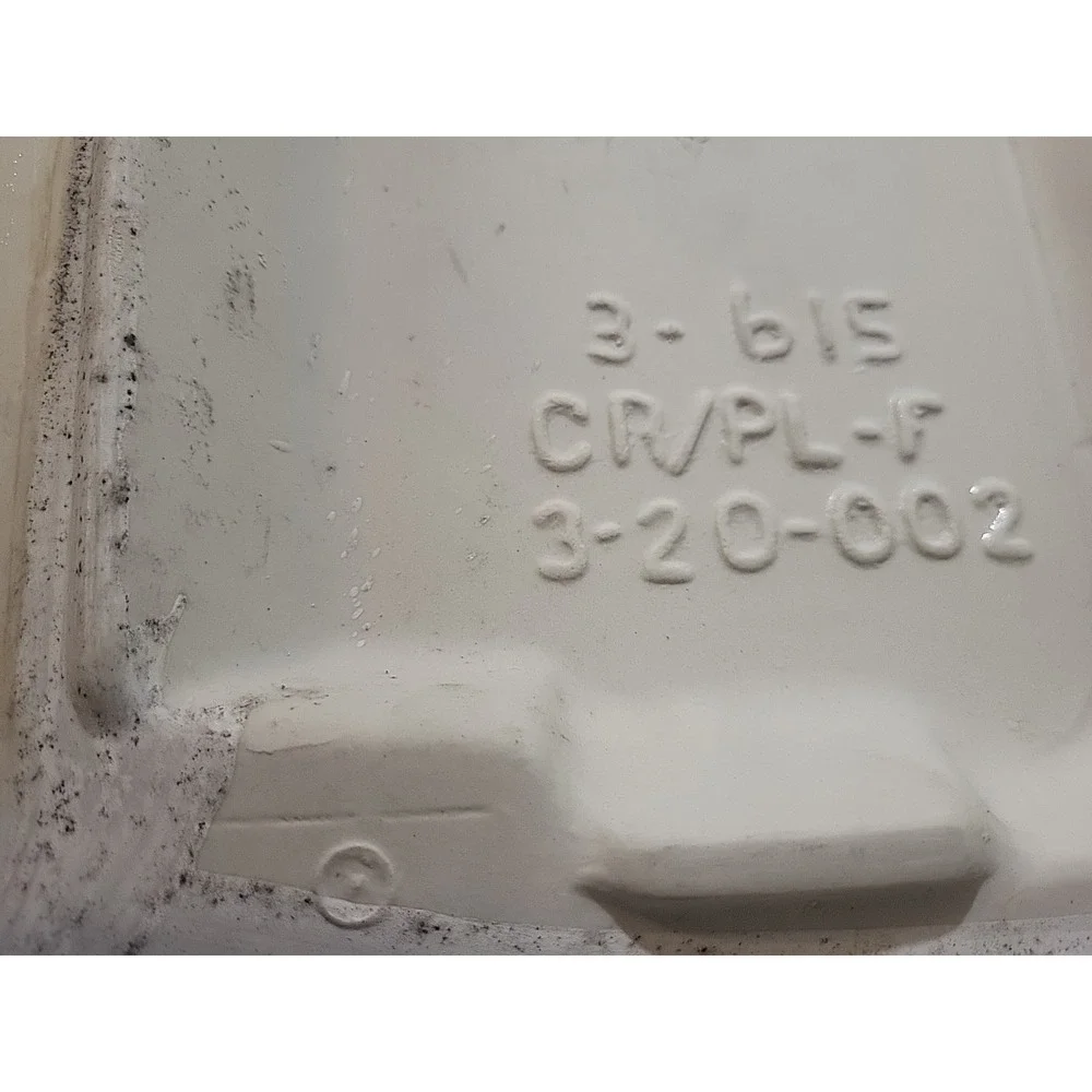 Vintage Crane Toilet Tank Lid - 3-615 CR/PL-T 3-20-002 - Biscuit Color -...